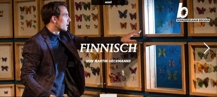 DENNIS HERRMANN in „Finnisch“ am Schauspielhaus Bochum – Premiere am 13.1.2017
