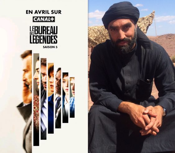 Samir Fuchs als ‚L’Émir‘ aktuell in 2 Episoden der 5. Staffel „Le Bureau des Légendes/ Büro der Legenden“ auf Amazon Prime & Canal+