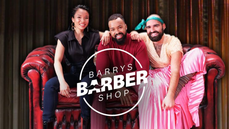 Trang Le Hong (‚Hien) in der Comedyserie „Barrys Barbershop“ zum bingen am 02.08.2022 ab 22:35 Uhr im ZDF neo