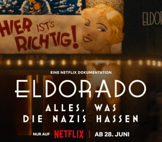 Nicolò Pasetti (‚Gottfried von Cramm‘) in der neuen Netflix Doku „Eldorado – Alles, was die Nazis hassen“