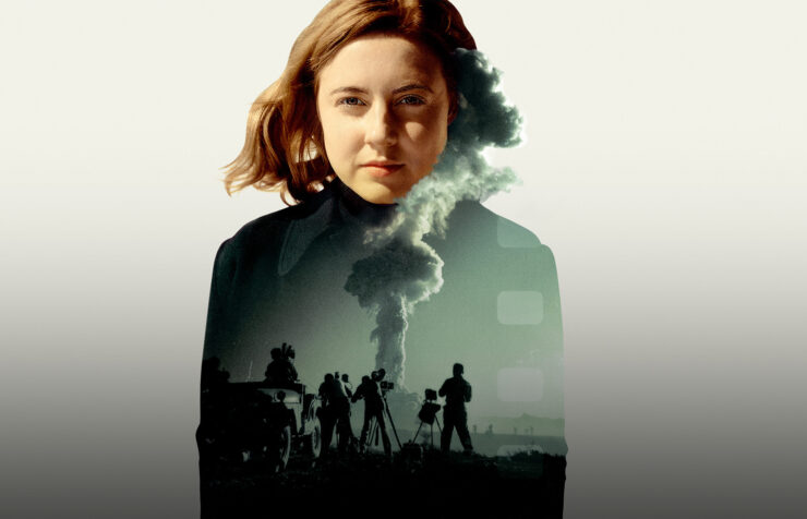 Meriel Hinsching (‚Joan Hinton‘) am 24.05.2025 um 20:15 Uhr in der ersten Folge der sechsteiligen dokumentarischen Serie „Die Spaltung der Welt 1939-1962 – Der Traum vom Mond“ (2024) auf ARD alpha & in der Mediathek (alle Folgen)